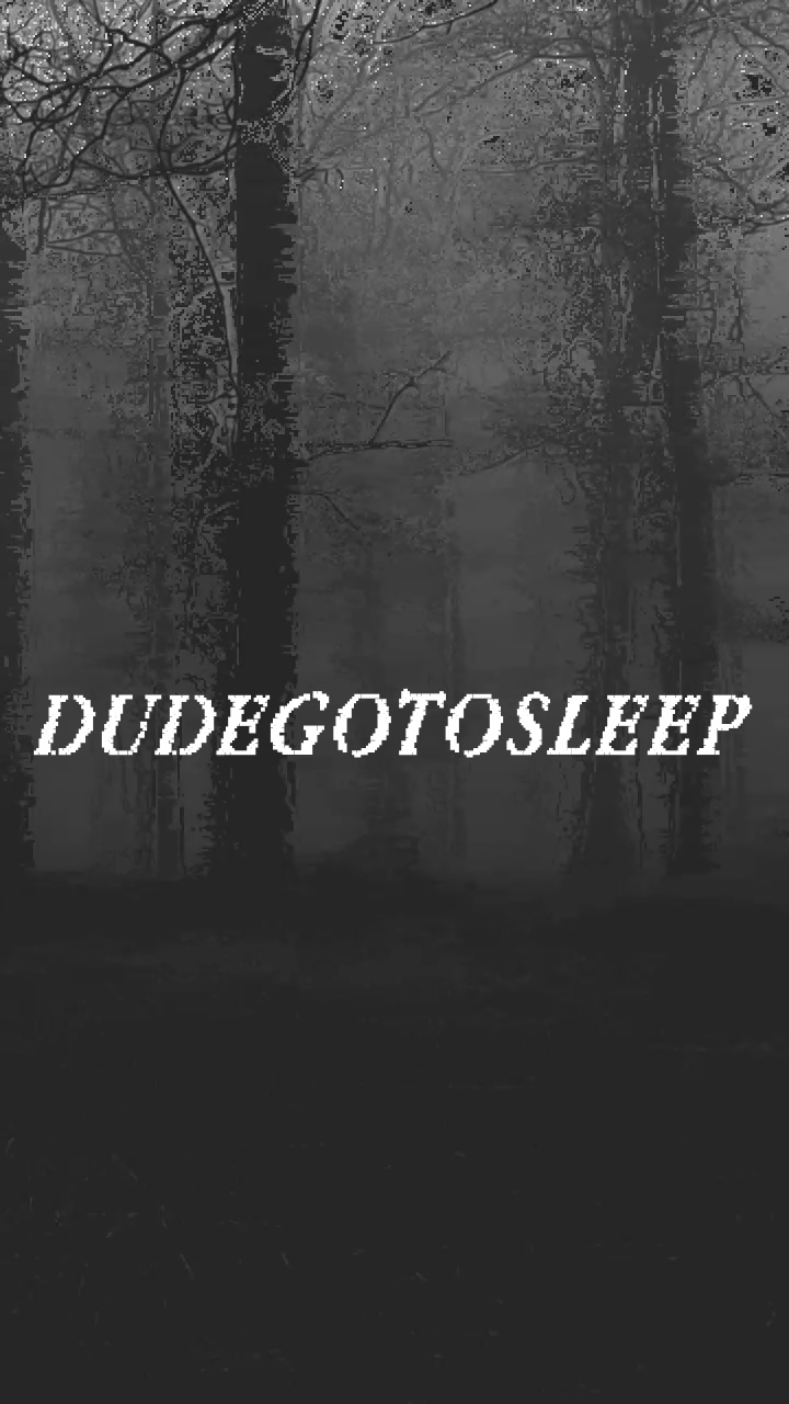 DUDEGOTOSLEEP